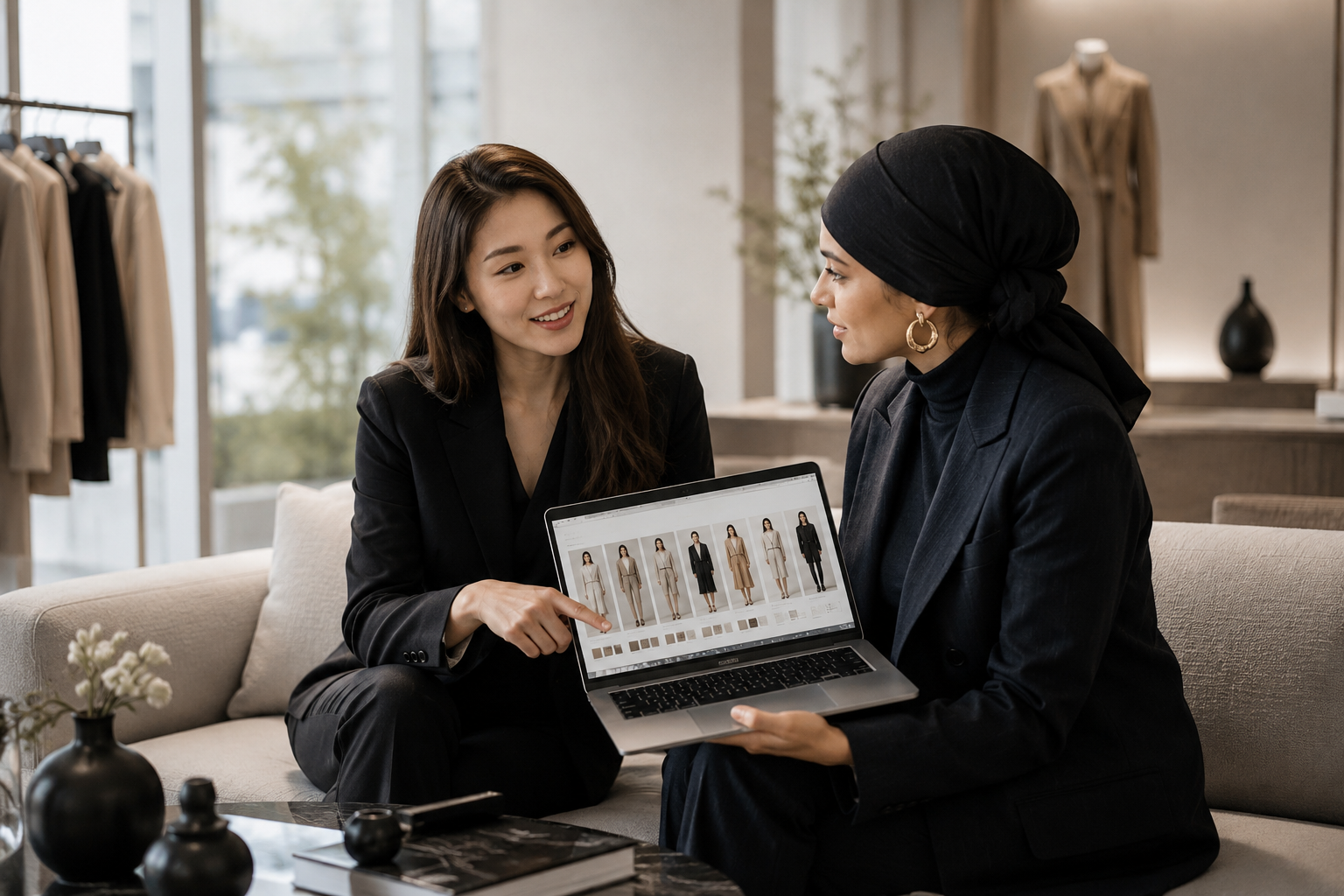 Direct communication with U.S. fashion buyers